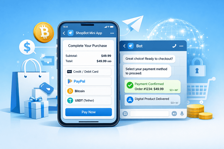 Botami native in-app payment experience