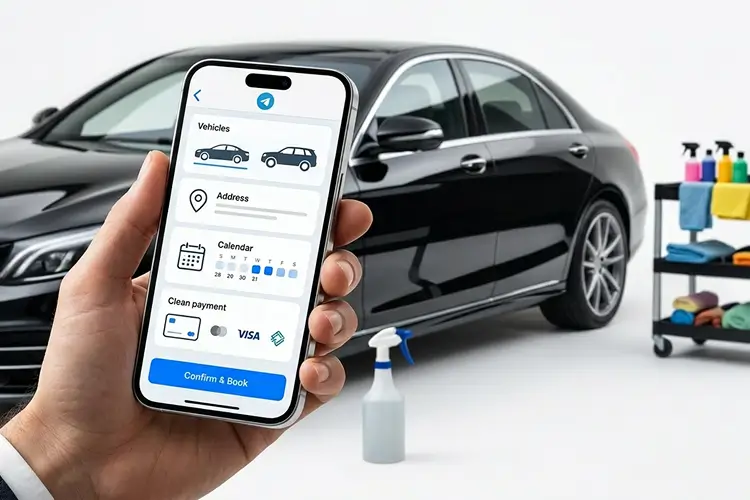 Features for Mobile Car Detailers