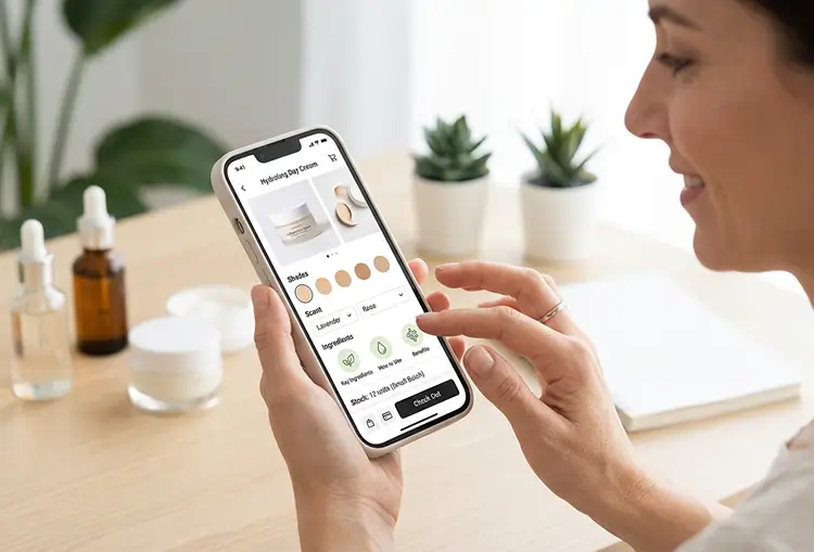 Features for beauty and skincare sellers