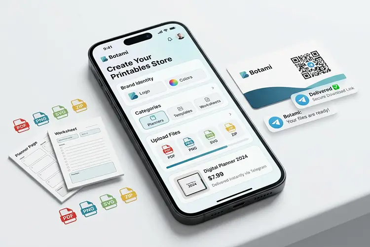 How printables store works