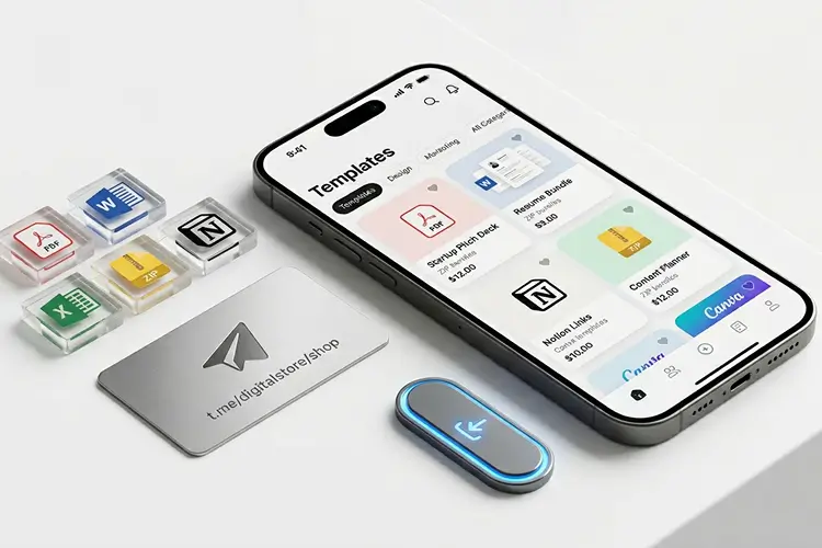 How templates store works