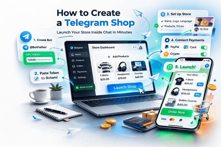 How to create a Telegram shop
