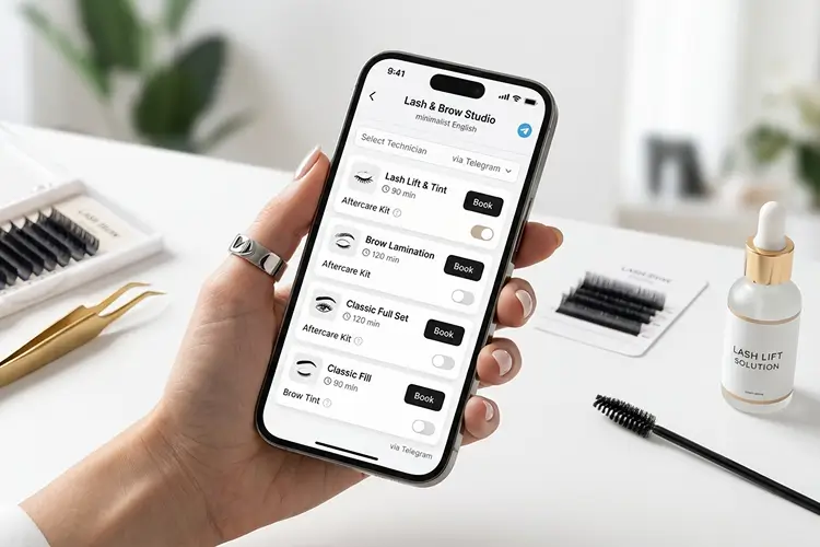 Why Lash & Brow Professionals Choose Botami - smart booking and payments