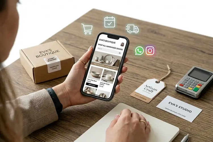 How Telegram store builder works