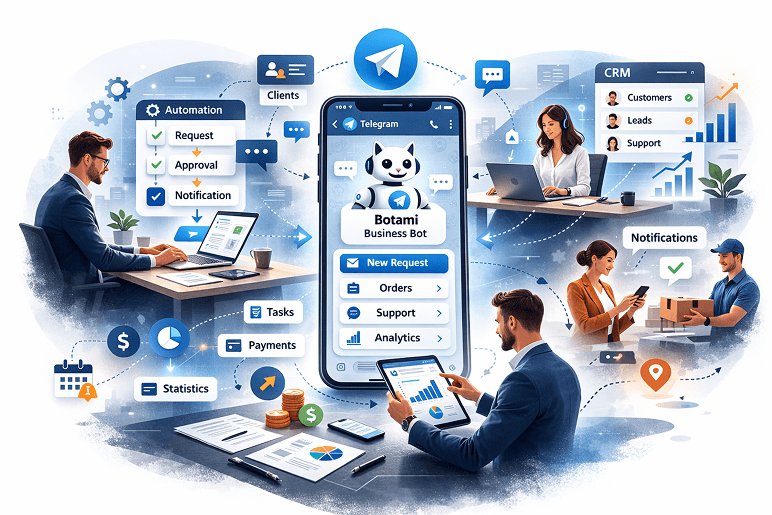 Telegram bot for business automation