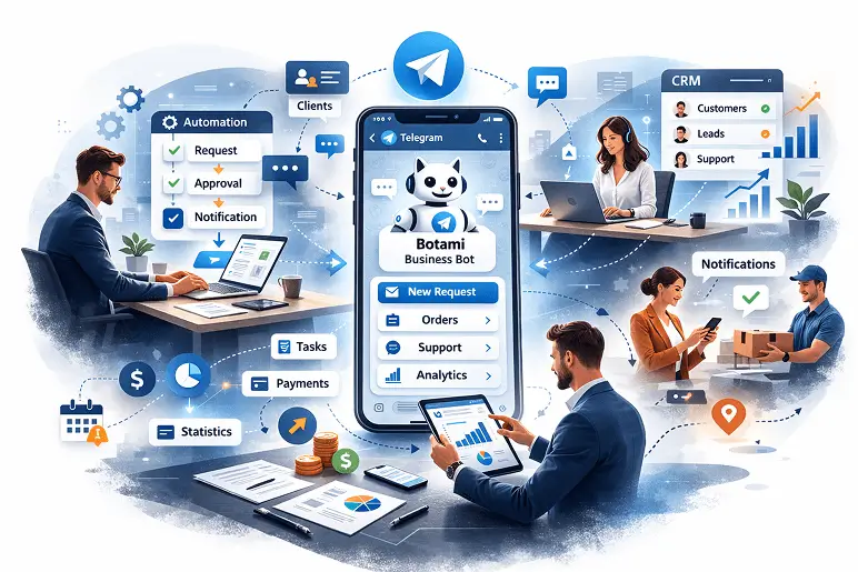 Telegram bot for business automation